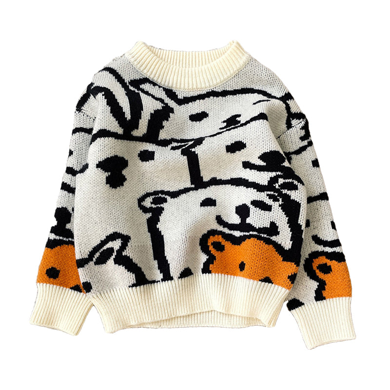Baby Kid Unisex Cartoon Crochet Sweaters Wholesale 220223205