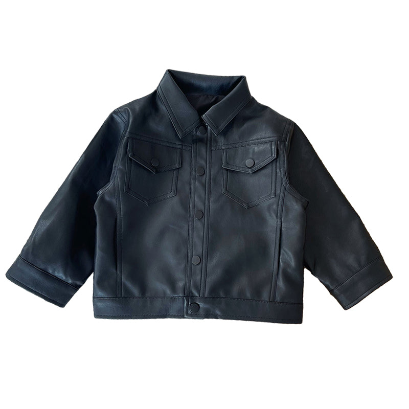 Baby Kid Boys Solid Color Jackets Outwears Wholesale 220223278