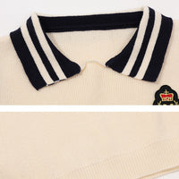 Load image into Gallery viewer, 2 Pieces Set Baby Kid Girls Striped Embroidered Sweaters And Skirts Wholesale 220223291
