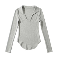 Load image into Gallery viewer, Women Solid Color Tops Wholesale 22022402
