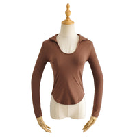 Load image into Gallery viewer, Women Solid Color Tops Wholesale 22022402
