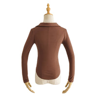 Load image into Gallery viewer, Women Solid Color Tops Wholesale 22022402
