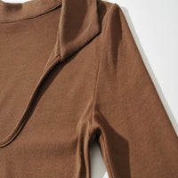 Load image into Gallery viewer, Women Solid Color Tops Wholesale 22022402
