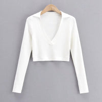 Load image into Gallery viewer, Women Solid Color Crochet Tops Wholesale 22022403
