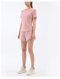 Load image into Gallery viewer, Women Solid Color Sports T-Shirts Wholesale 220224145
