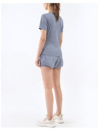 Load image into Gallery viewer, Women Solid Color Sports T-Shirts Wholesale 220224145
