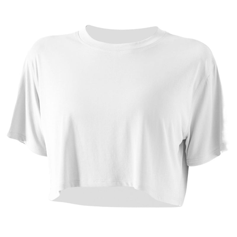 Women Solid Color Sports T-Shirts Wholesale 220224152