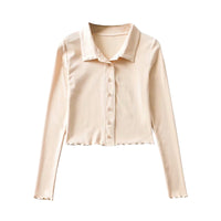 Load image into Gallery viewer, Women Solid Color Blouses Wholesale 220224170
