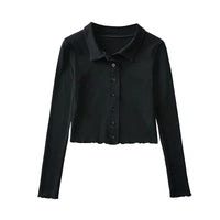 Load image into Gallery viewer, Women Solid Color Blouses Wholesale 220224170
