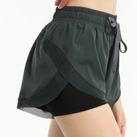 Load image into Gallery viewer, Women Solid Color Sports Shorts Wholesale 220224187
