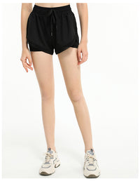 Load image into Gallery viewer, Women Solid Color Sports Shorts Wholesale 220224187
