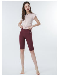 Load image into Gallery viewer, Women Solid Color Sports Tops Wholesale 220224193

