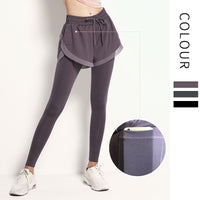Load image into Gallery viewer, Women Color-blocking Sports Pants Leggings Wholesale 220224198

