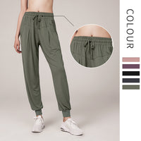 Load image into Gallery viewer, Women Solid Color Sports Pants Wholesale 220224205

