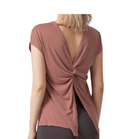 Load image into Gallery viewer, Women Solid Color Sports Tops Sports Wholesale 220224211
