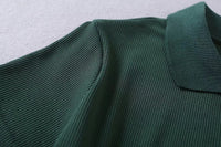 Load image into Gallery viewer, Women Solid Color Polo Shirts Wholesale 220224216
