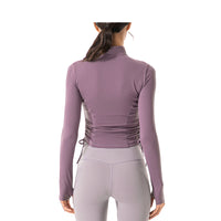 Load image into Gallery viewer, Women Solid Color Sports Tops Wholesale 22022493
