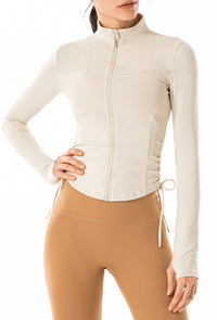 Load image into Gallery viewer, Women Solid Color Sports Tops Wholesale 22022493
