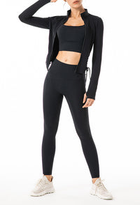 Load image into Gallery viewer, Women Solid Color Sports Tops Wholesale 22022493
