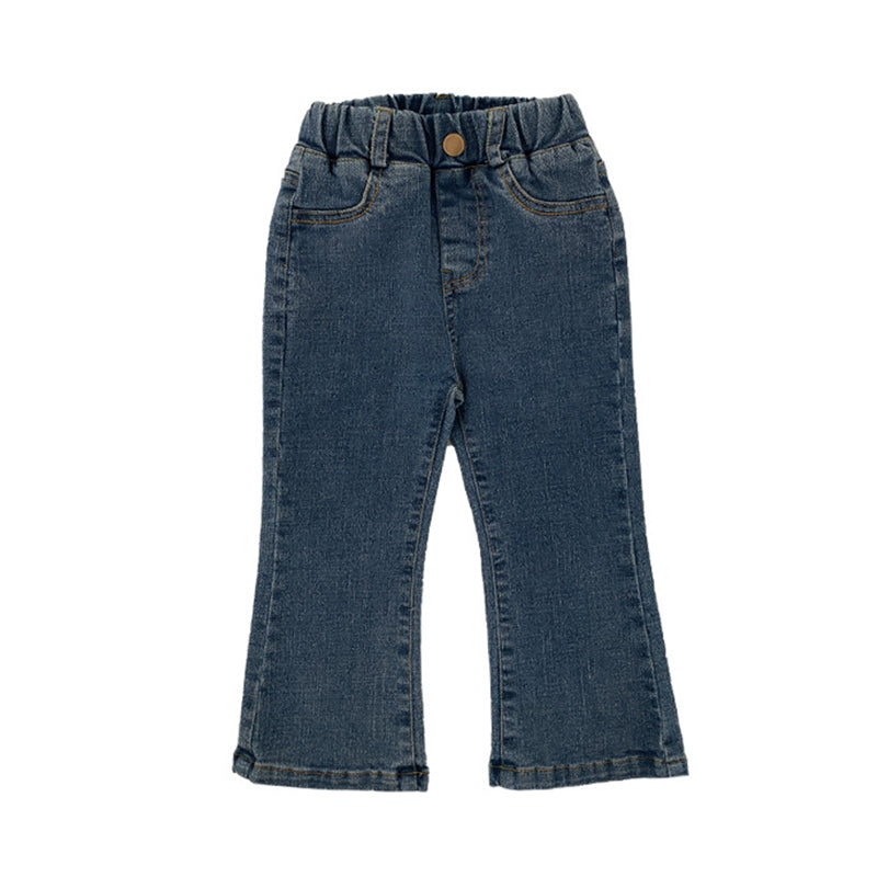 Baby Kid Girls Solid Color Pants Jeans Wholesale 220301262
