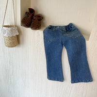 Load image into Gallery viewer, Baby Kid Girls Solid Color Pants Jeans Wholesale 220301262
