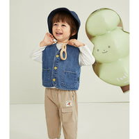 Load image into Gallery viewer, Baby Kid Boys Letters Print Vests Waistcoats Wholesale 22030198
