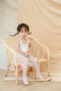 Load image into Gallery viewer, Girls Solid Color Bow Accessories Socks Wholesale 22030208
