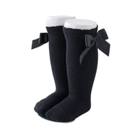 Load image into Gallery viewer, Girls Solid Color Bow Accessories Socks Wholesale 22030209
