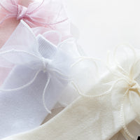 Load image into Gallery viewer, Baby Kid Girls Solid Color Bow Accessories Socks Wholesale 220302106
