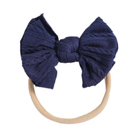 Load image into Gallery viewer, Baby Kid Girls Solid Color Bow Headwear Wholesale 220302115
