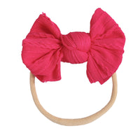 Load image into Gallery viewer, Baby Kid Girls Solid Color Bow Headwear Wholesale 220302115
