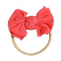 Load image into Gallery viewer, Baby Kid Girls Solid Color Bow Headwear Wholesale 220302115
