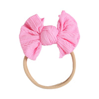 Load image into Gallery viewer, Baby Kid Girls Solid Color Bow Headwear Wholesale 220302115
