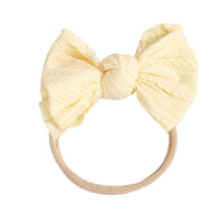 Load image into Gallery viewer, Baby Kid Girls Solid Color Bow Headwear Wholesale 220302115
