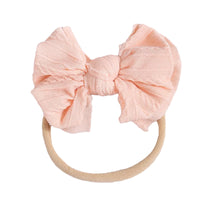 Load image into Gallery viewer, Baby Kid Girls Solid Color Bow Headwear Wholesale 220302115
