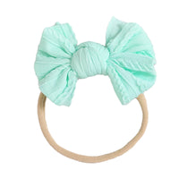 Load image into Gallery viewer, Baby Kid Girls Solid Color Bow Headwear Wholesale 220302115
