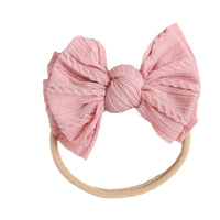 Load image into Gallery viewer, Baby Kid Girls Solid Color Bow Headwear Wholesale 220302115

