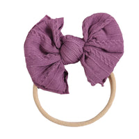 Load image into Gallery viewer, Baby Kid Girls Solid Color Bow Headwear Wholesale 220302115
