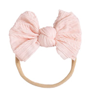 Load image into Gallery viewer, Baby Kid Girls Solid Color Bow Headwear Wholesale 220302115
