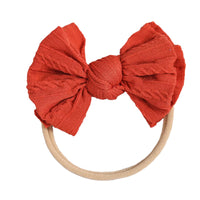 Load image into Gallery viewer, Baby Kid Girls Solid Color Bow Headwear Wholesale 220302115
