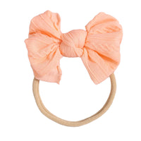 Load image into Gallery viewer, Baby Kid Girls Solid Color Bow Headwear Wholesale 220302115
