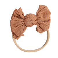Load image into Gallery viewer, Baby Kid Girls Solid Color Bow Headwear Wholesale 220302115
