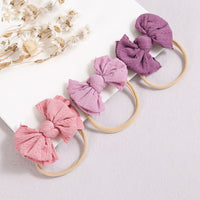 Load image into Gallery viewer, Baby Kid Girls Solid Color Bow Headwear Wholesale 220302115
