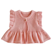 Load image into Gallery viewer, Baby Kid Girls Solid Color Vests Waistcoats Wholesale 220302117
