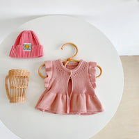 Load image into Gallery viewer, Baby Kid Girls Solid Color Vests Waistcoats Wholesale 220302117

