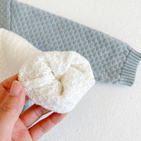 Load image into Gallery viewer, 2 Pieces Set Baby Unisex Solid Color Cardigan And Rompers Wholesale 220302119
