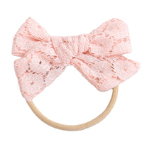 Load image into Gallery viewer, Baby Kid Girls Solid Color Bow Headwear Wholesale 220302126
