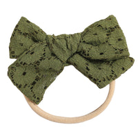 Load image into Gallery viewer, Baby Kid Girls Solid Color Bow Headwear Wholesale 220302126
