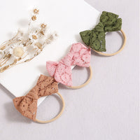 Load image into Gallery viewer, Baby Kid Girls Solid Color Bow Headwear Wholesale 220302126
