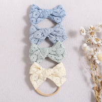 Load image into Gallery viewer, Baby Kid Girls Solid Color Bow Headwear Wholesale 220302126
